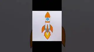 Rocket Drawing #shorts