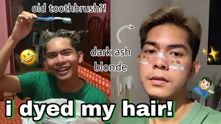 I GOT BORED AND DYED MY HAIR *AGAIN* (Quarantine Vlog) | Joshua Suico