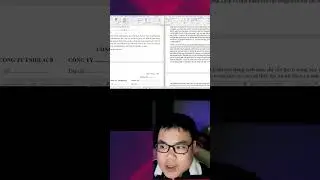 mẹo để có thể mở đồng thời 2 file word trên cùng 1 màn hình #shorts