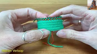 Double Crab Stitch edging