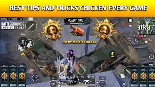 EVERY MATCH CHICKEN BGMI SOLO CONQUEROR RANK PUSH l TIPS AND TRICKS