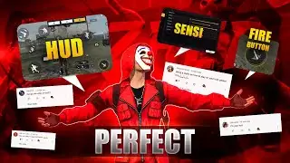 This Is The Optimal Free Fire HUD Setup (Pro Tips Only!)⚙️😱 #free fire #settings