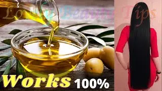 Faster Hair Growth with Olive Oil | Quick & Easy DIY Hair Oil for Hair Growth |  Cause of Hair Loss