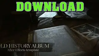 Old History Book Showcase | After Effects