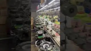 Scrub pad stainless steel scourer scrubber fabric knitting machine. 008613734359088