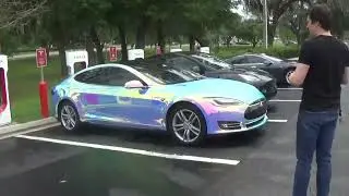 Epcot Balls And A Rainbow Tesla