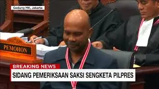 PANAS PERDEBATAN MAJELIS HAKIM MK DENGAN BAMBANG WIDJOJANTO