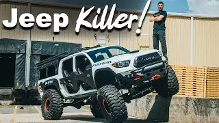 Toyota Tacoma Jeep KILLER! Fab Fours Build Walk Around