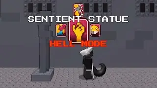 Sentient Statue Fight Solo Hell Mode (Block Tales)