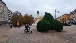 Debrecen, Hungary walking tour 4k Ultra HD 2022