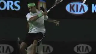Roger Federer slow motion video
