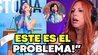ÁNGELA AGUILAR CRITICADA al CANTAR CONTIGO EN LA DISTANCIA!  | Vocal Coach Reaction & analysis