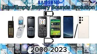 Samsung Battery Sounds Evolution 2000-2023 