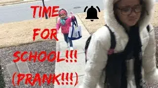 TIME FOR SCHOOL PRANK!!! NO SNOW DAY! FicklinTV Vlog January 8, 2018
