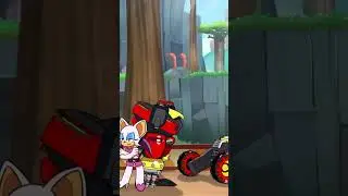 Omega helps Rouge out  😅