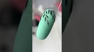 Нежная веточка в маникюре! Экспресс дизайн! 