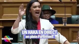 Une jeune députée néo-zélandaise lance un haka en plein Parlement