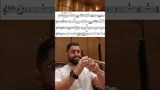 Pulcinella - Stravinsky- Trumpet Excerpt- Daniel Leal Trumpet