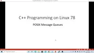 C++ Programming on Linux - POSIX Message Queue Example