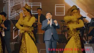 Xurshid Rasulov - Samarqandlik bir qizni (2023-yilgi jonli ijro konsert dasturidan)