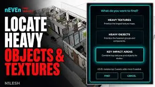 Find Heavy Objects & Textures in SketchUp | nEVEn - FIND TARGETS