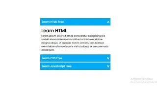How To Make a Pure CSS Accordion Menu Using HTML and CSS Only | CSS Accordion |  E-CODEC