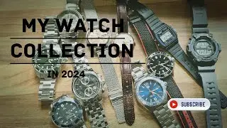 My watch collection in 2024, Omega, Tag, Casio, Seiko, Christopher ward