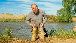 CARP FISHING WITH THE SAVAGES! IN ASTRAKHAN! FISHING ON A WILD ISLAND! THEY'RE BENDING SPINNING R...
