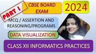 REVISION P1 :DATA VISUALISATION | CLASS XII INFORMATICES PRACTICES |QUES BASED ON BAR|LINE|HISTOGRAM