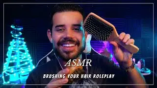 ASMR Personal Attention Brushing Your Hair ( Face Brushing )