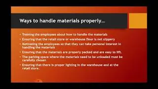 B.Com Final...Retail Management Chapter 12