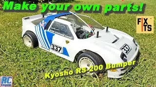 FixIts! Making Model parts - Kyosho RS-200 Bumper
