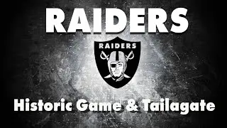 Raiders' Historic Game and Tailgating #raiders #raidernation #lasvegas
