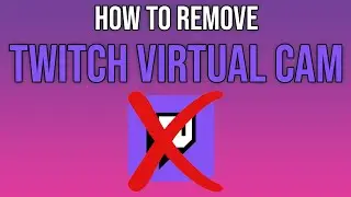 How to Remove Twitch Virtual Camera 2024 (100% Working)