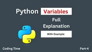 Variables in Python | Python Tutorials for Beginners | Part-4