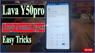 Lava Benco Y50 Pro FRP Bypass _Google Account Bypass_Lava Google account Removed_GsM RakiB OfficiaL
