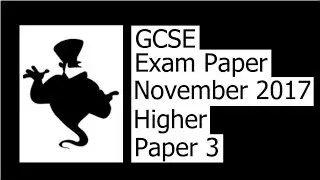 November 2017 3H Exam Paper Walkthrough