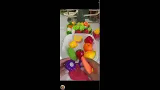 🔴 #651 LET'S PLAY I ASMR CUTTING 🍓 FRUITS & VEGETABLES 🍆