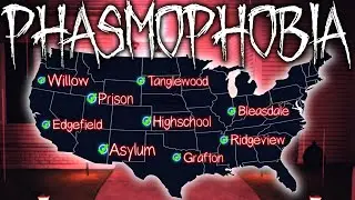 Playing All Maps in Phasmophobia! - Solo Professional