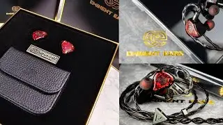 Eminent Ears RUBY Tribrid Flagship Earphone is Here with Premium 1DD + 4BA +4EST Drivers at $2,300