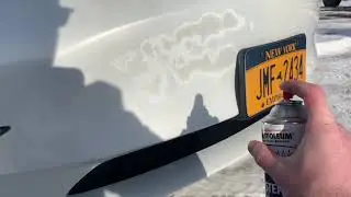 How to winterize a Tesla - 303 Sealant / Rustoleum Never Wet