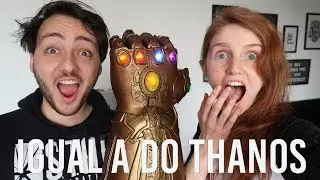 CONSEGUIMOS A MANOPLA DO INFINITO DO THANOS  NA VIDA REAL 😱