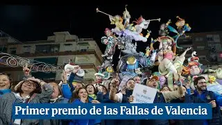 La falla 'L'Antiga de Campanar' gana el primer premio de las Fallas de Valencia 2024