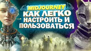 MIDJOURNEY - HOW TO SET UP AND USE IT QUICKLY? NEURAL NETWORK OVERVIEW