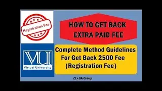 How To Get Extra Paid Fee From Virtual University