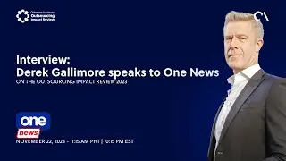 Derek Gallimore Speaks to One News on the Outsourcing Impact Review 2023