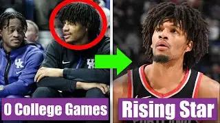 How Shaedon Sharpe Went From 0 College Games, To Rising NBA Star!