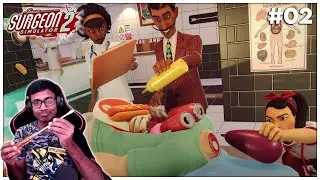 World's Worst Doctors | Surgeon Simulator 2 | #02 | in Telugu