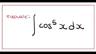 Integral of cos^5(x)