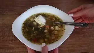 😍ЛЮБИМЫЙ СУП ЗИМОЙ *ЗЕЛЕНЫЕ ЩИ из ЩАВЕЛЯ *ЗЕЛЕНЫЙ БОРЩ. Julia's recipes 
